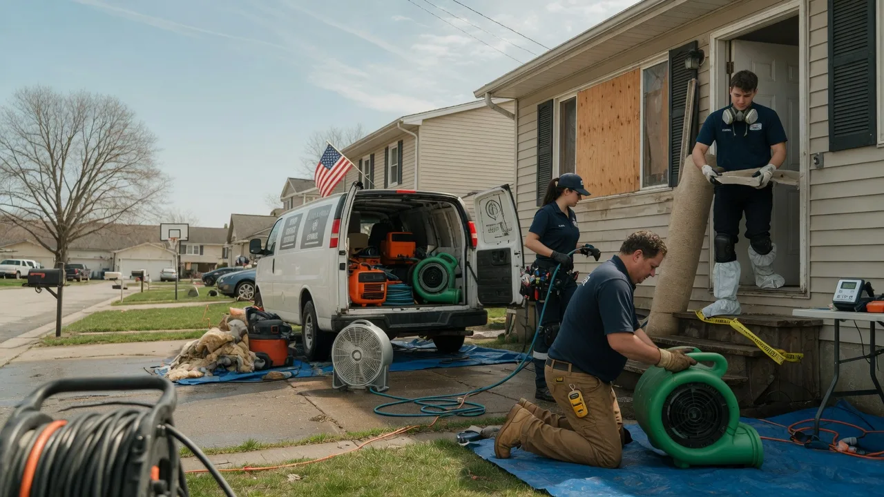 Water Damage Restoration in Reliance, WY near me